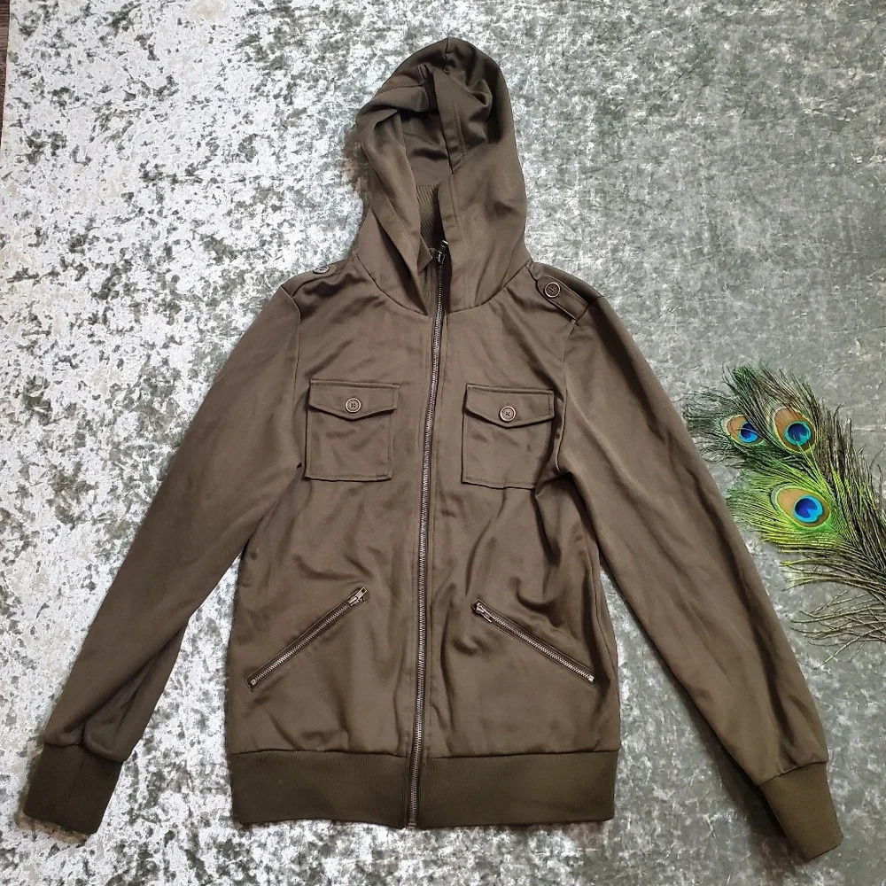 BDG‎ Dark Green Hooded Jacket
